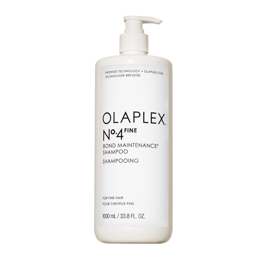 Olaplex No. 4 Fine Bond Maintenance Shampoo 1000ml Voluminizador Fortalece Cabello Fino y Delgado Uso Profesional