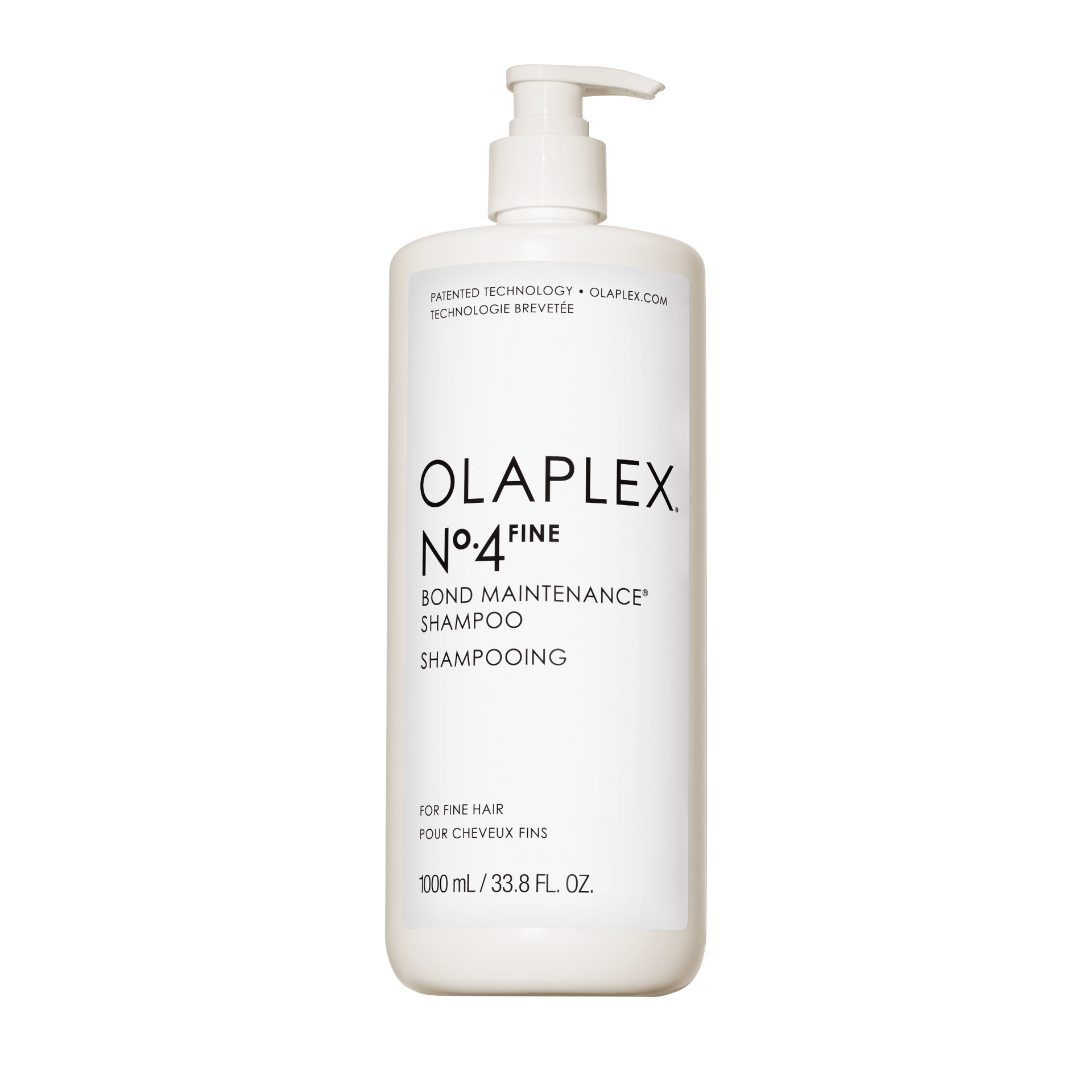 Olaplex No. 4 Fine Bond Maintenance Shampoo 1000ml Voluminizador Fortalece Cabello Fino y Delgado Uso Profesional