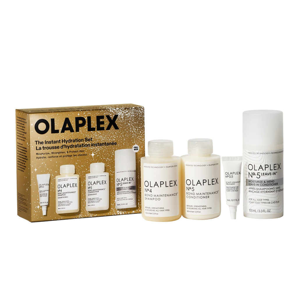 Olaplex The Instant Hydration Set Kit de Hidratación Capilar 3x100ml Para Cabello Seco y Dañado