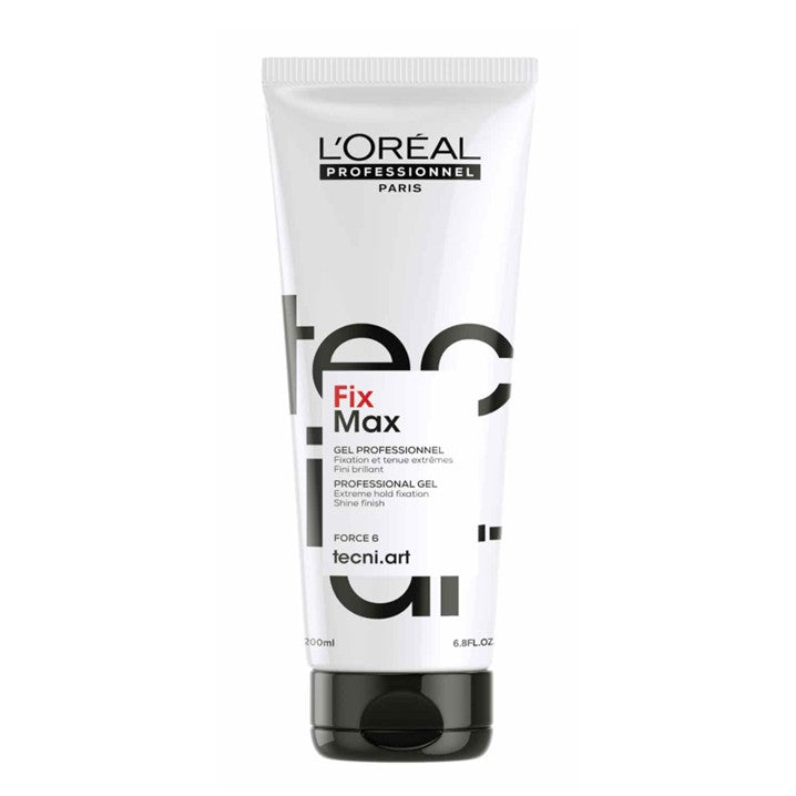 L'Oréal Professionnel Tecni Art Fix Gel Fuerza 6 200ml Gel de Fijación Extrema para un Control Arquitectónico Definido