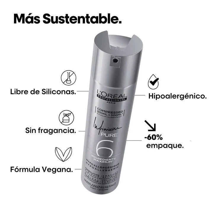 L'Oréal Professionnel Infinium Pure Soft Laca 300ml