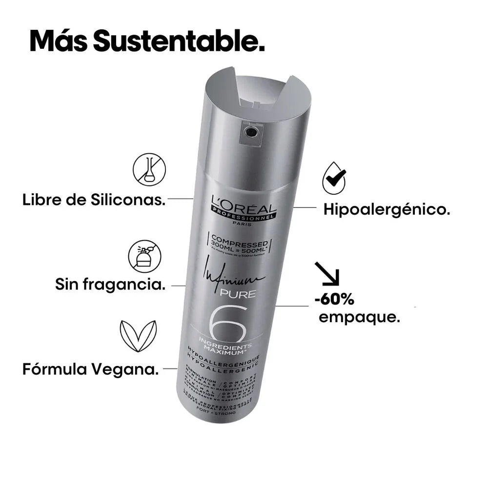 L'Oréal Professionnel Infi Pure Strong Spray 300 ml