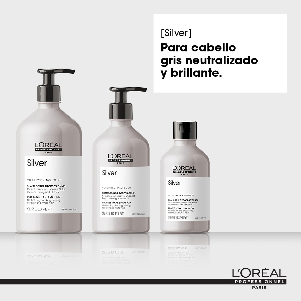 L'Oréal Professionnel Serie Expert Silver Shampoo 300ml