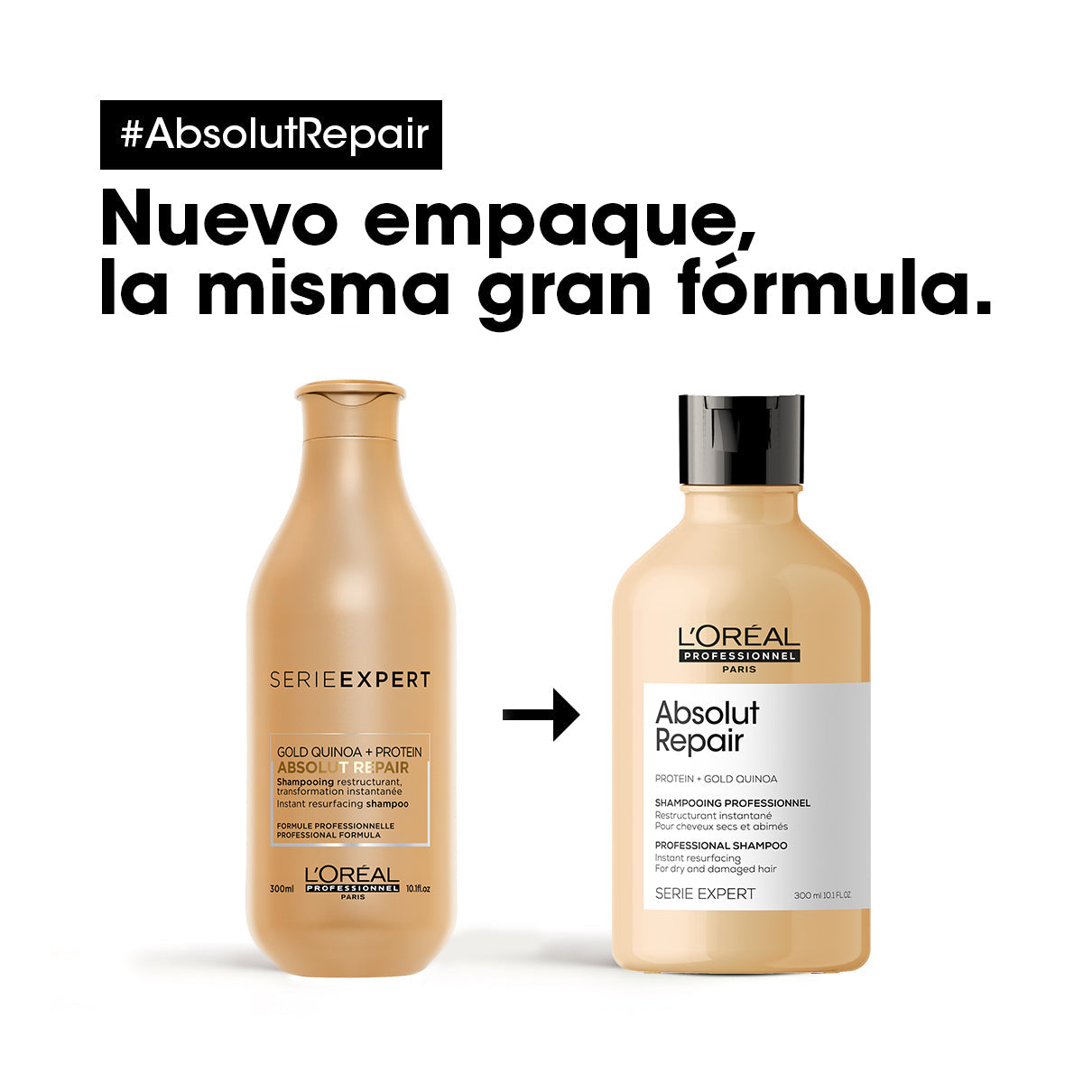 L'Oréal Professionnel Serie Expert Absolut Repair Shampoo 300ml
