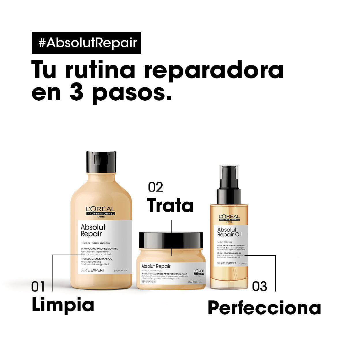 L'Oréal Professionnel Absolut Repair Mascarilla Serie Expert 250ml