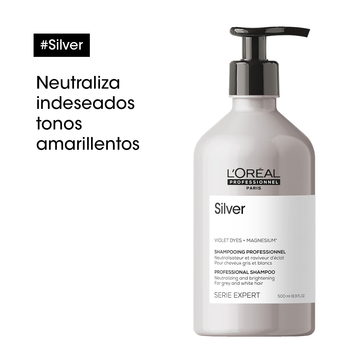 L'Oréal Professionnel Serie Expert Silver Shampoo 500ml
