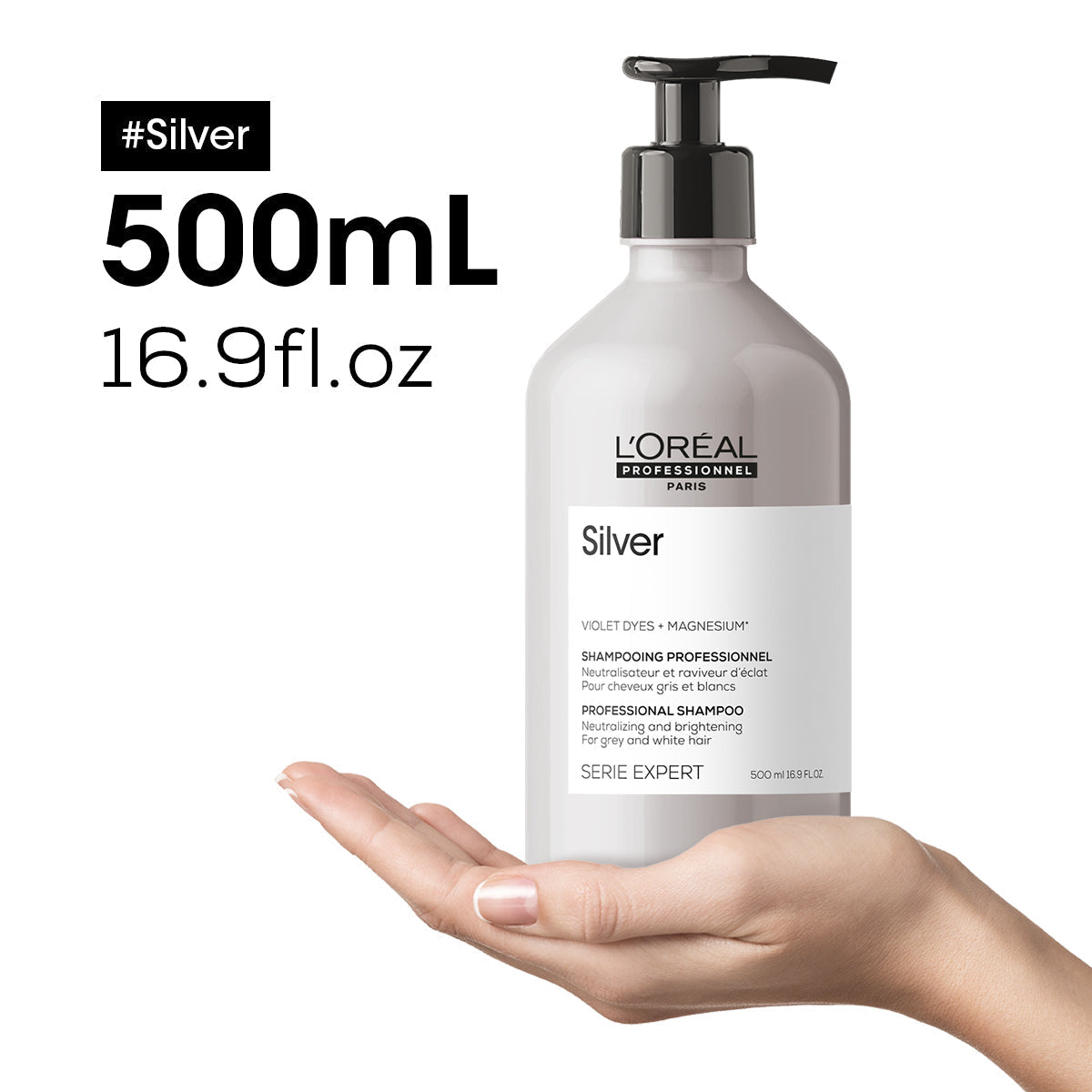 L'Oréal Professionnel Serie Expert Silver Shampoo 500ml