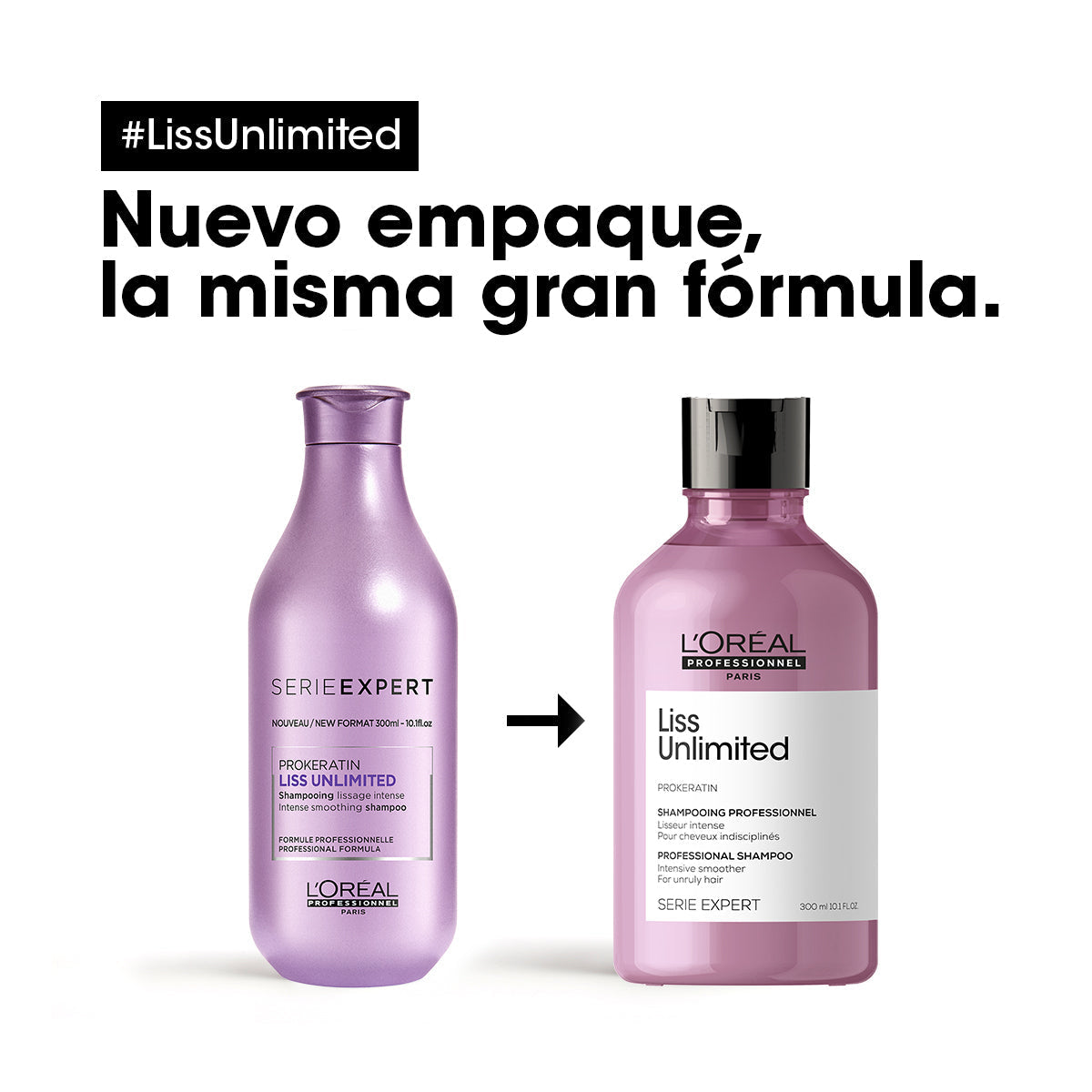 L'Oréal Professionnel Serie Expert Liss Unlimited Shampoo 300ml