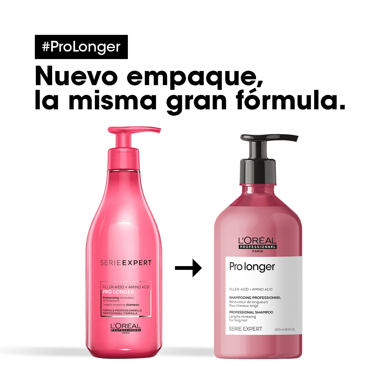 L'Oréal Professionnel Serie Expert Pro Longer Shampoo 500ml
