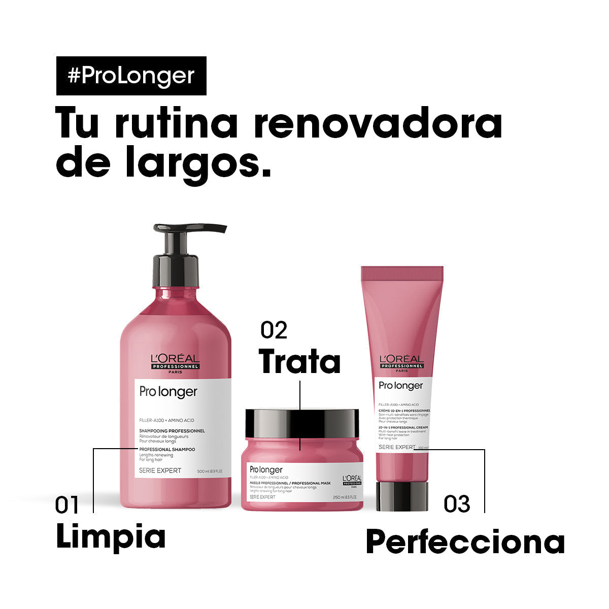 L'Oréal Professionnel Serie Expert Pro Longer Shampoo 500ml