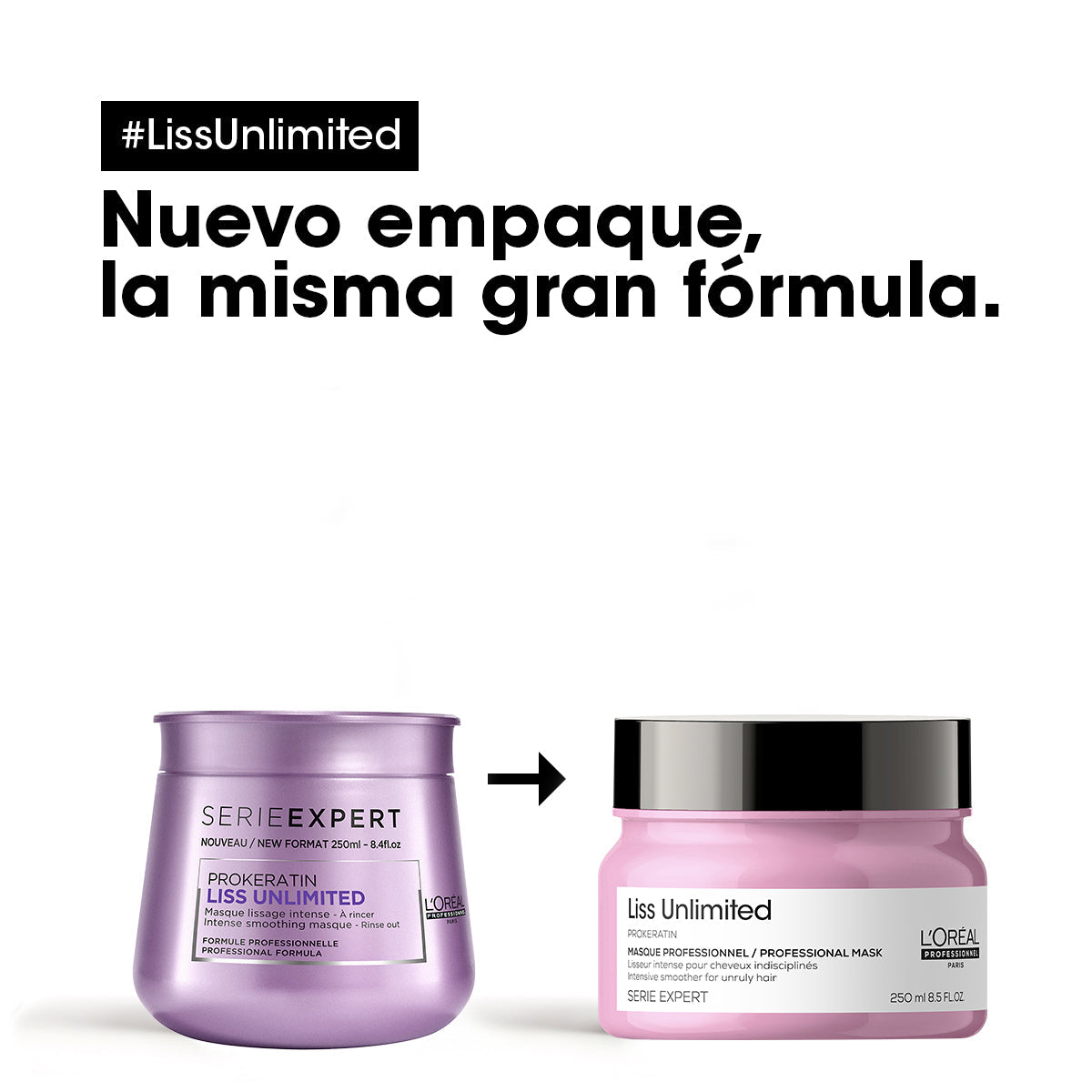 Mascarilla Serie Expert Liss Unlimited 500ml