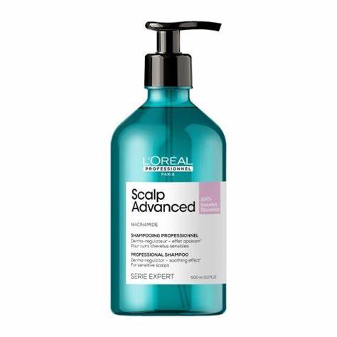 L'Oréal Professionnel Serie Expert Scalp Advanced Anticaspa Shampoo 500ml para cuero cabelludo con caspa seca o grasa