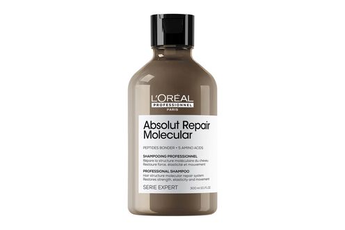 L'Oréal Professionnel Absolut Repair Molecular Shampoo 300ml Reparación Profunda para Cabello Dañado