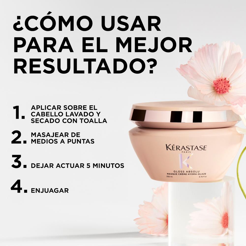 Kerastase Masque Creme Hydra Glaze GLOSS ABSOLU CRéME 200ml