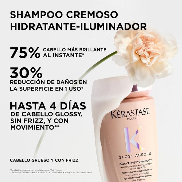 Kerastase Bain Crème Hydra Glaze GLOSS ABSOLU CRéME 250ml