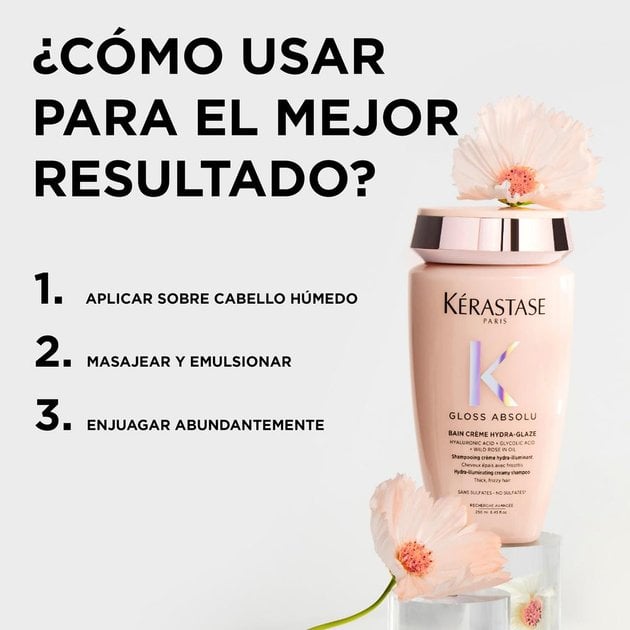 Kerastase Bain Crème Hydra Glaze GLOSS ABSOLU CRéME 250ml
