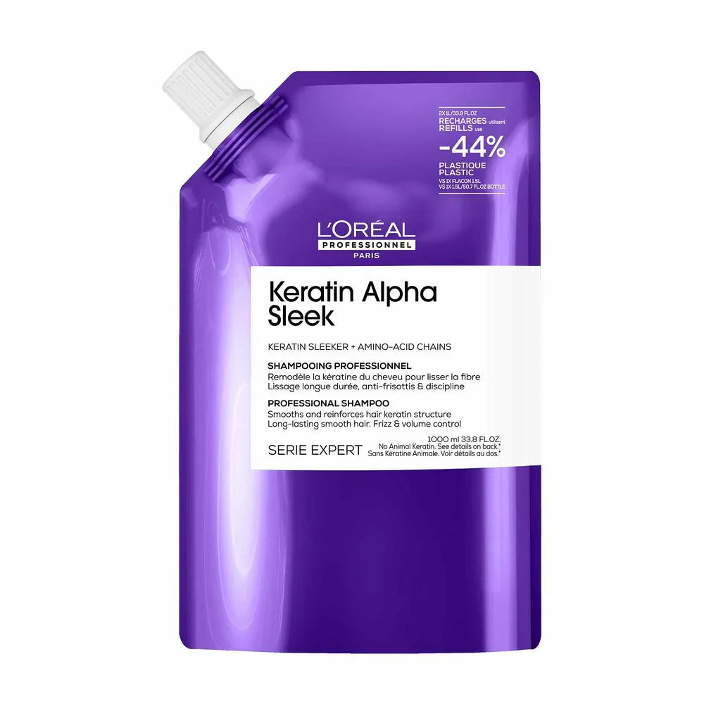 L'Oréal Professionnel Pro Keratin Alpha Sleek Shampoo Refill 1000ml
