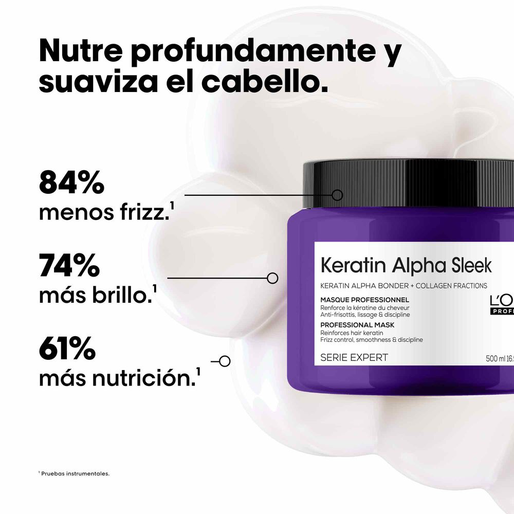 L'Oréal Professionnel Keratin Alpha Sleek Mascarilla 500ml