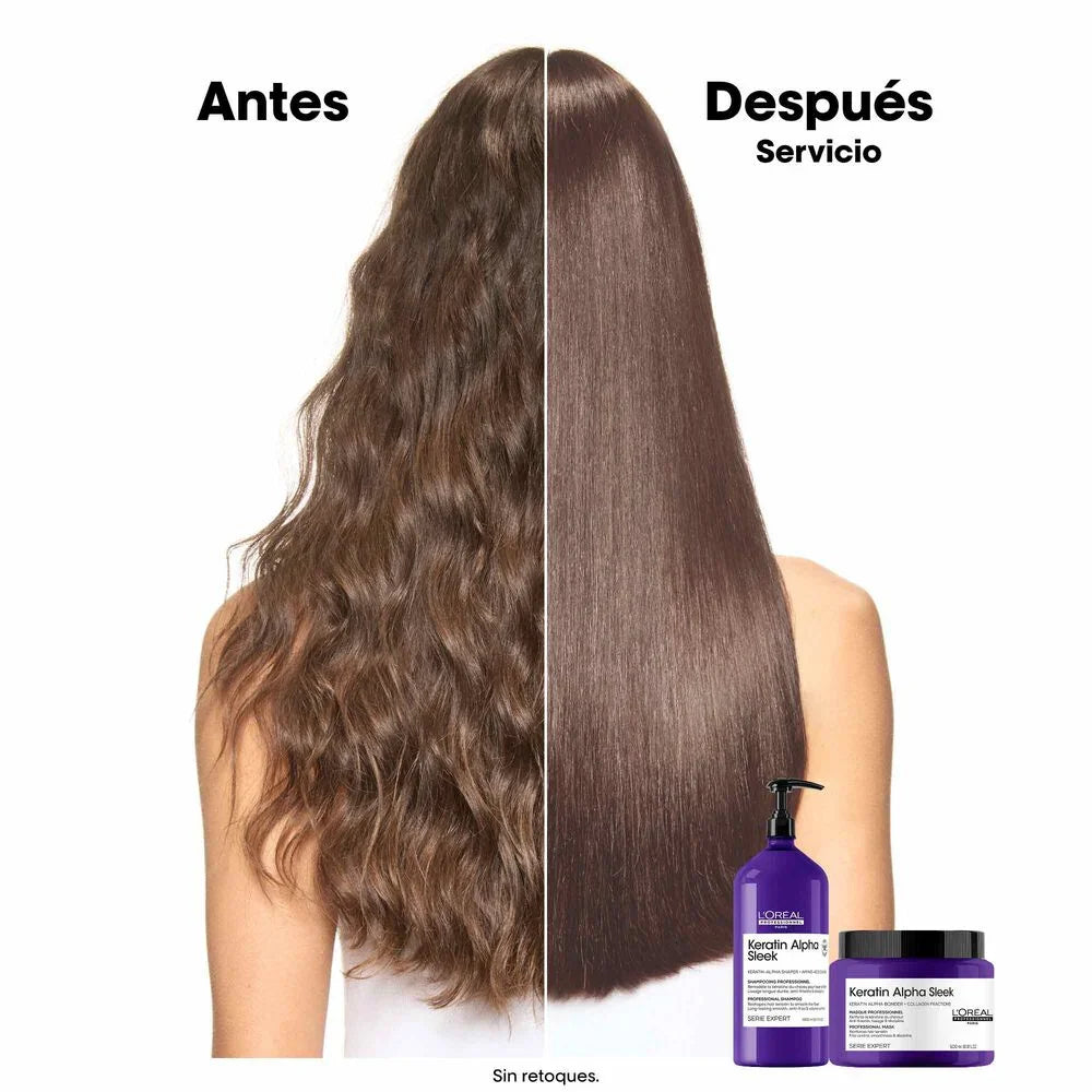 L'Oréal Professionnel Keratin Alpha Sleek Shampoo 1500ml