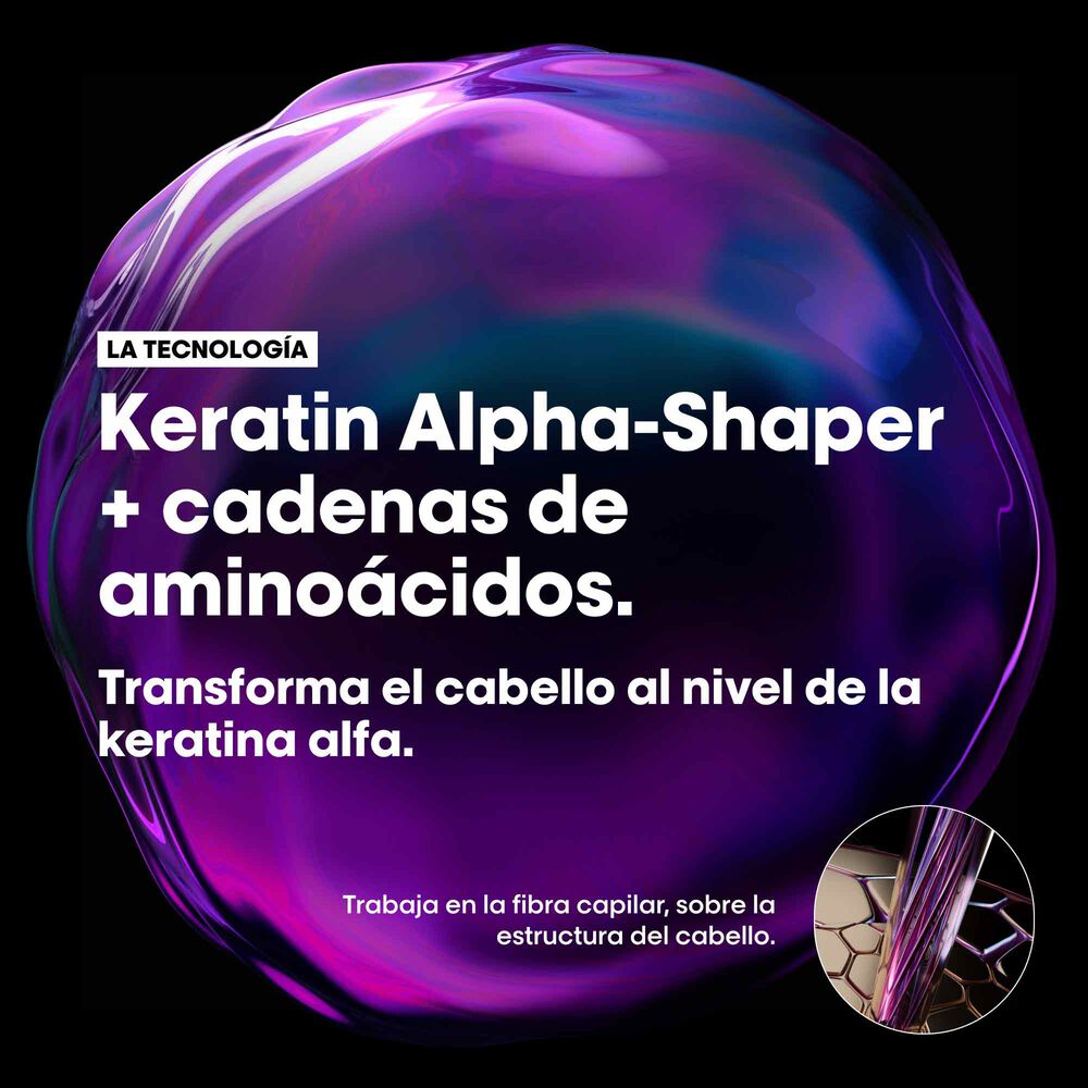 L'Oréal Professionnel Keratin Alpha Sleek Shampoo Refill 500ml