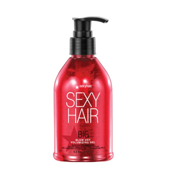 Sexy Hair Big Gel Voluminizante Blow Dry 250ml con Protección Térmica y Control de Frizz