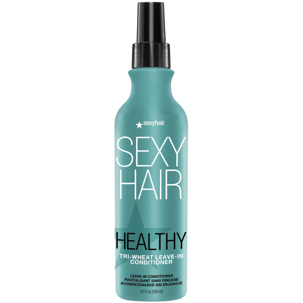 Sexy Hair Healthy Tri-Wheat Acondicionador Leave In 250ml para desenredado y suavidad profesional de la fibra capilar