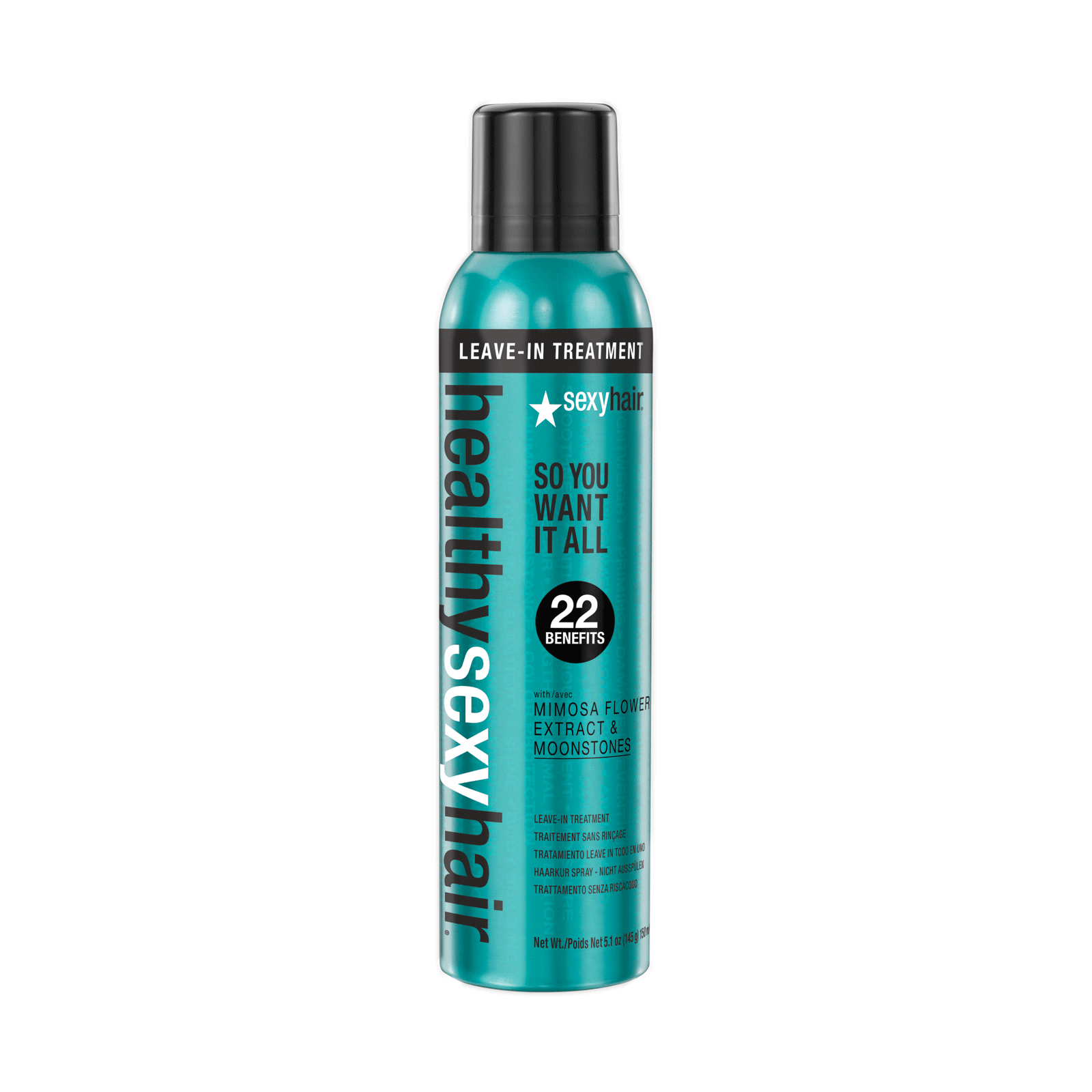Sexy Hair Leave In Healthy So You Want It All Tratamiento Acondicionador 150ml con Brillo y Protección Térmica