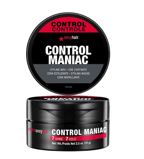 Sexy Hair Control Maniac Pomada Moldeadora 70g con fijación firme y brillo de larga duración