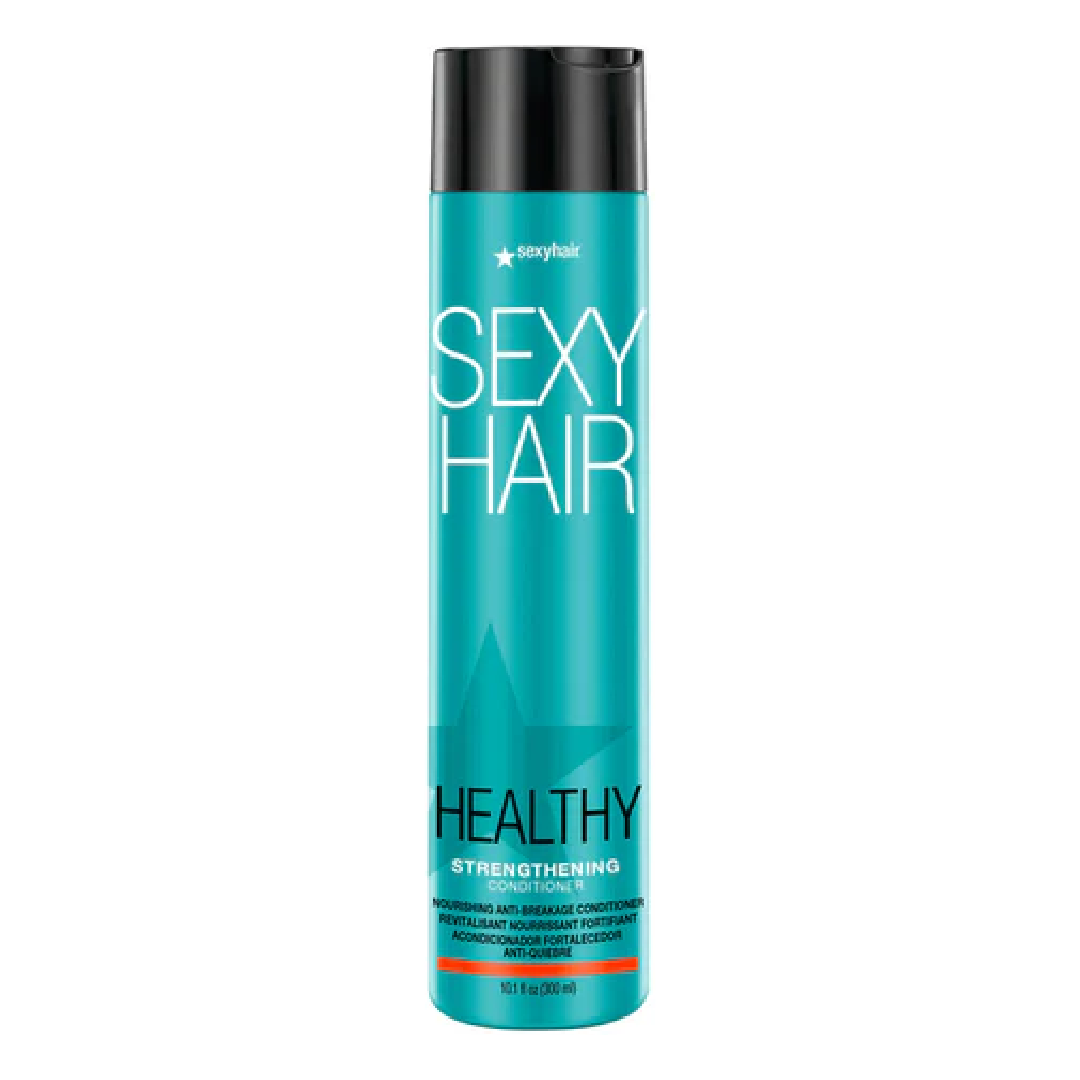 Sexy Hair HSH Strengthening Shampoo 10.1oz Limpieza Profunda y Reconstrucción Capilar para Cabello Dañado