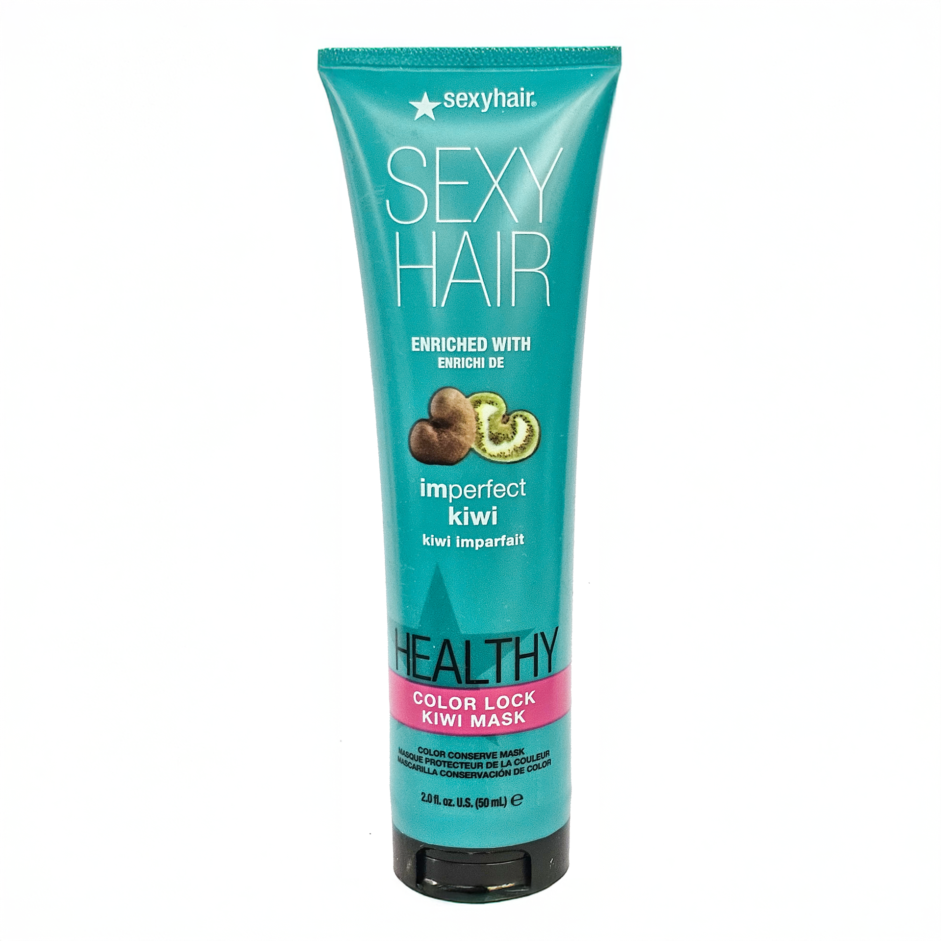 Sexy Hair Imperfect Fruit Color Lock Kiwi Mask 50 ml Mascarilla protectora de color para cabello teñido