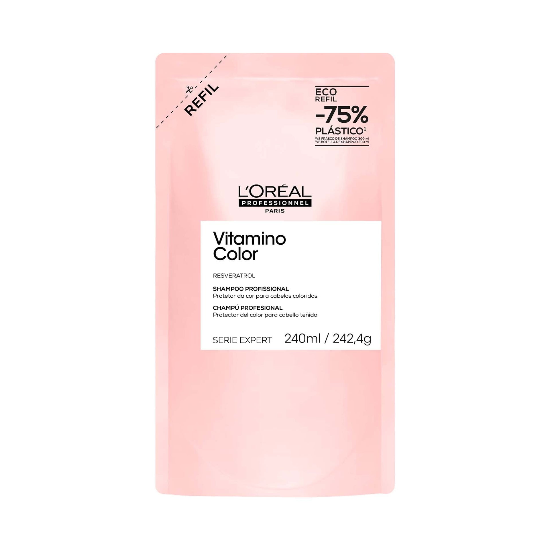 L'Oréal Professionnel Serie Expert Vitamino Color Shampoo Refill 240ml