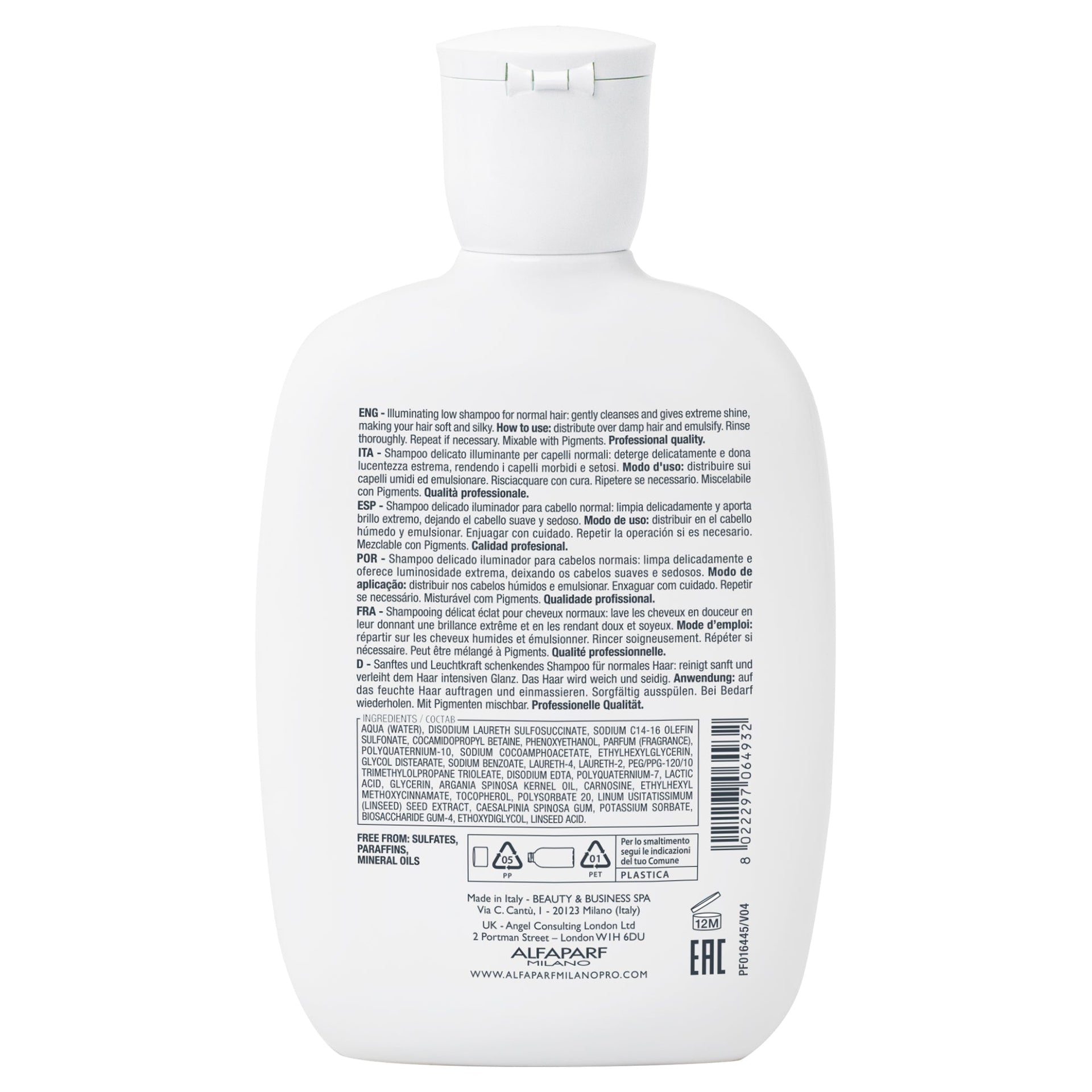 Alfaparf Milano Semi di Lino Diamond Illuminating Shampoo 250ml