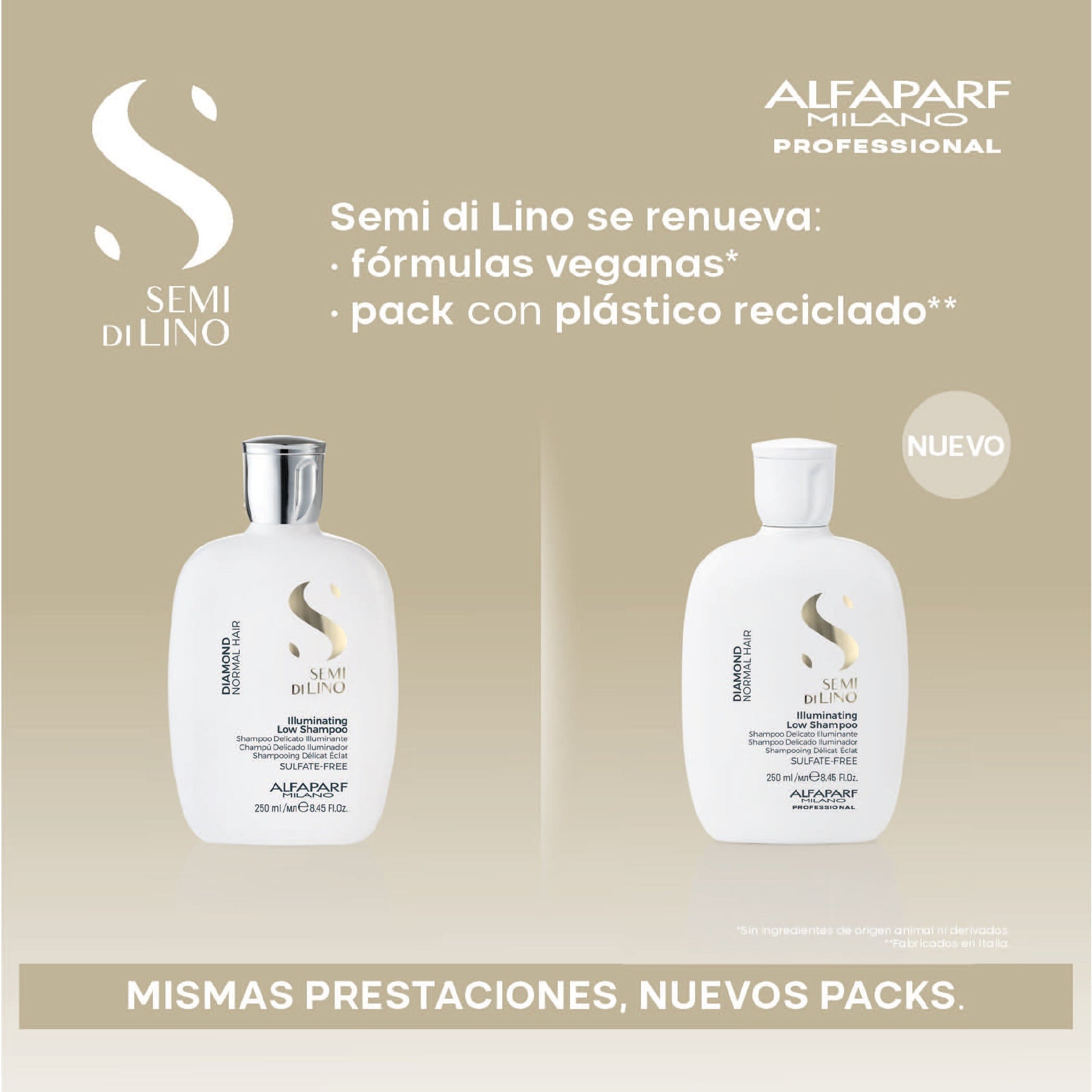 Alfaparf Milano Semi di Lino Diamond Illuminating Shampoo 250ml