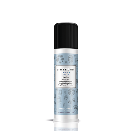 Alfaparf Milano Style Stories Crema Twisted Curls 100ml para una definición de rizos perfecta con suavidad y sin frizz