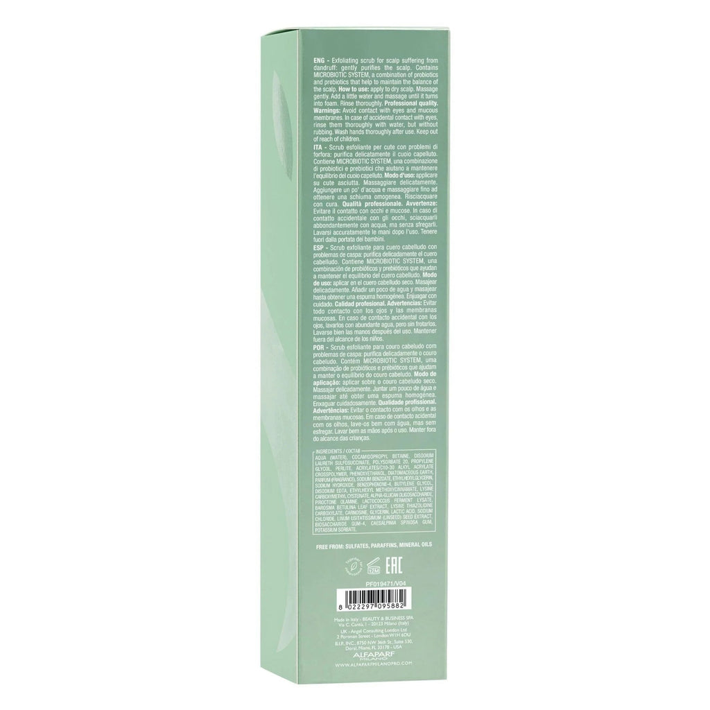 Alfaparf Milano Semi di Lino Scalp Rebalance Gentle Exfoliante 120ml