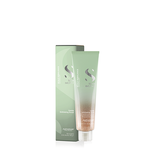 Alfaparf Milano Semi di Lino Scalp Rebalance Gentle Exfoliante 120ml purificante para eliminar caspa e impurezas del cuero cabelludo