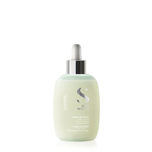 Alfaparf Milano Semi di Lino Scalp Relief Tónico Calmante 125ml para alivio inmediato del cuero cabelludo sensible o irritado