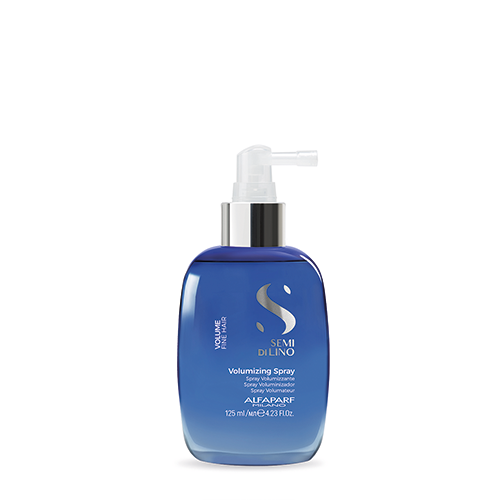 Alfaparf Milano Semi di Lino Volumizing Spray 125ml para dar cuerpo y volumen natural al cabello fino sin dejar residuos