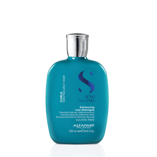Alfaparf Milano Semi di Lino Curls Enhancing Shampoo 250ml para rizos definidos y elásticos con control de frizz