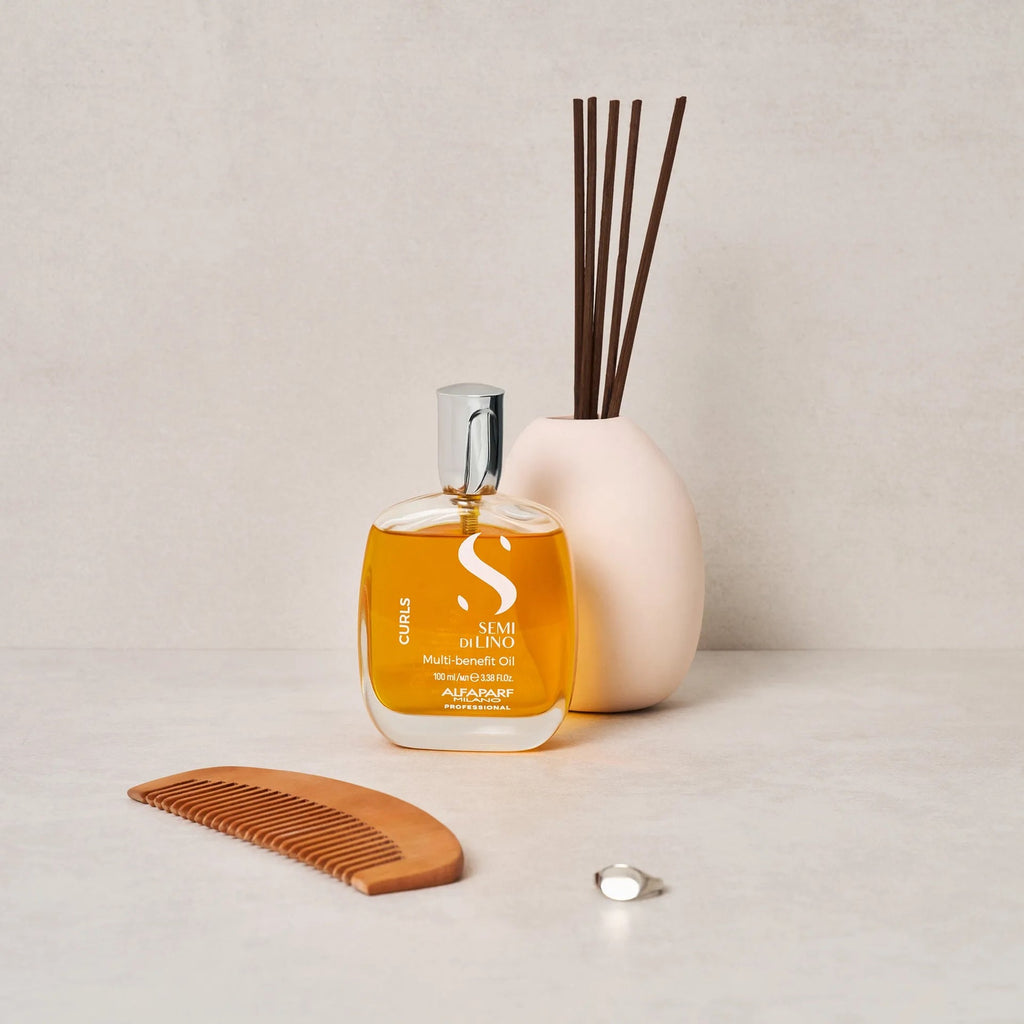 Alfaparf Milano Semi di Lino Curls Aceite Multi-Benefit 100ml