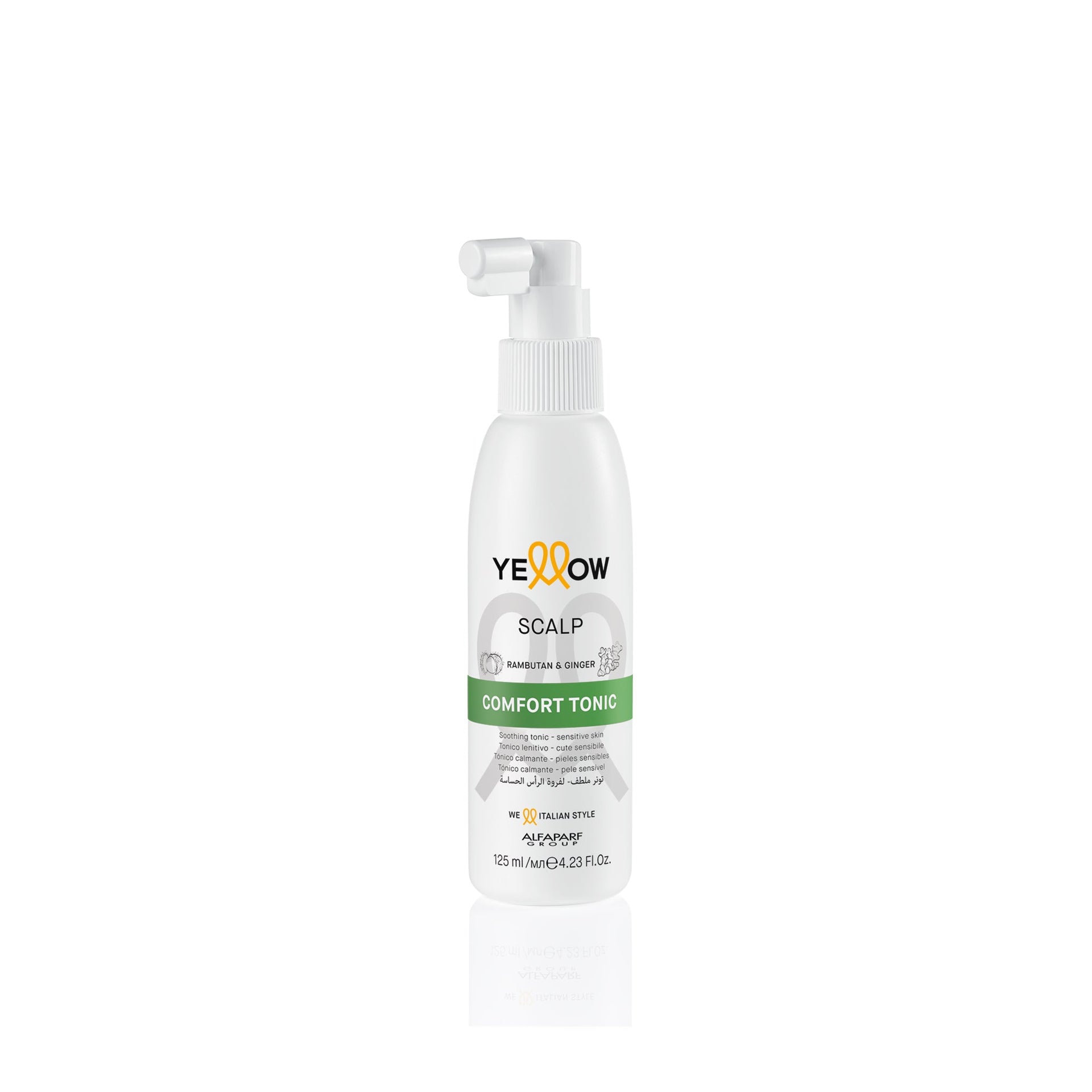 Yellow Scalp Comfort Tónico Capilar 125ml tratamiento calmante que alivia la irritación y rojez del cuero cabelludo sensible