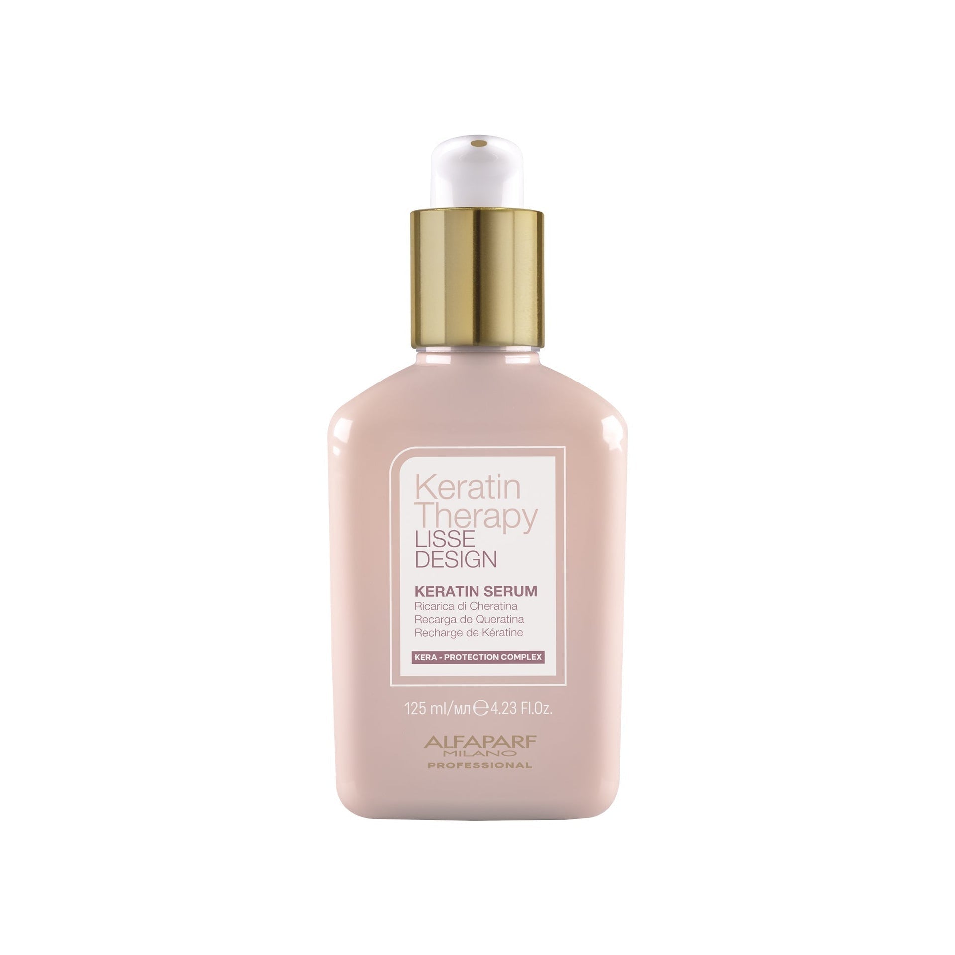 Alfaparf Milano Keratin Therapy Lisse Design Alisado de Keratina 125ml para un cabello liso y sin frizz por cuatro meses