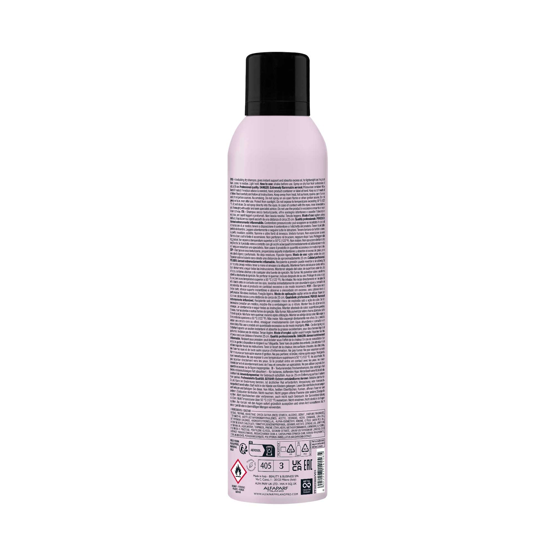 Alfaparf Milano Semi di Lino Styling Texturizing Shampoo en Seco 200ml