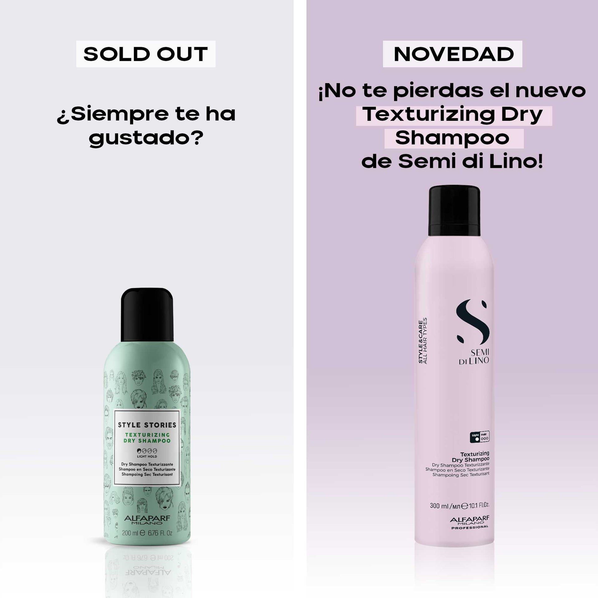 Alfaparf Milano Semi di Lino Styling Texturizing Shampoo en Seco 200ml