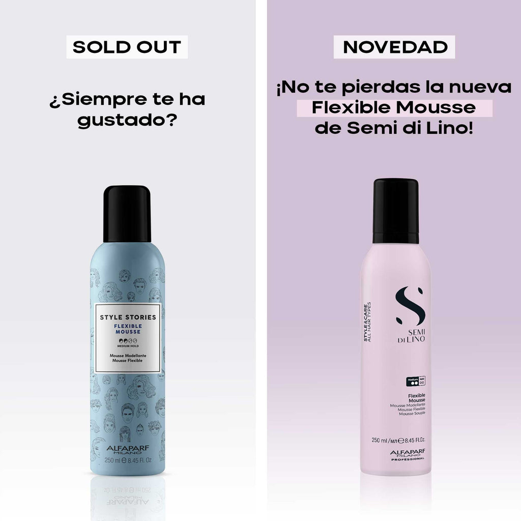 Alfaparf Milano Semi di Lino Styling Flexible Mousse 250ml