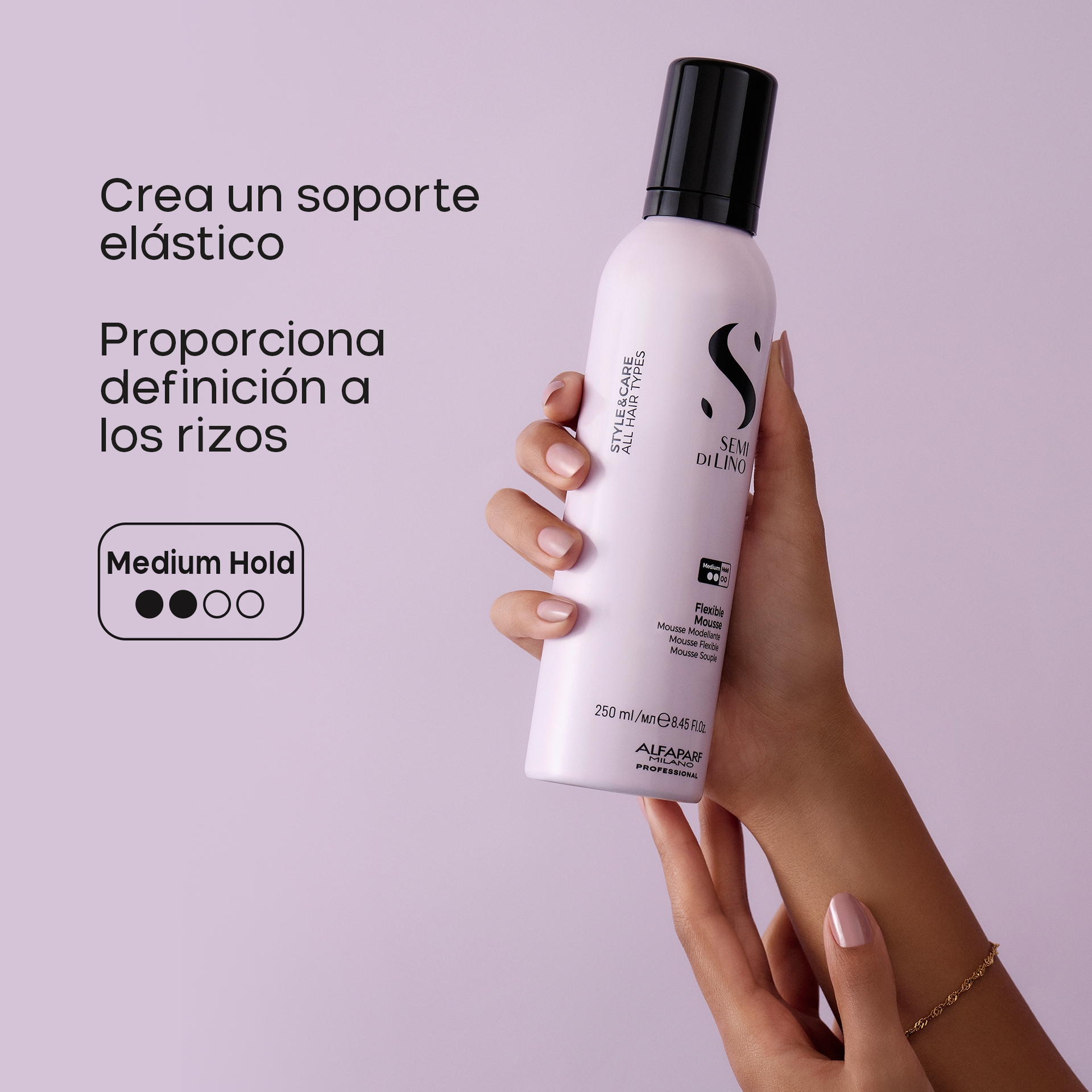 Alfaparf Milano Semi di Lino Styling Flexible Mousse 250ml