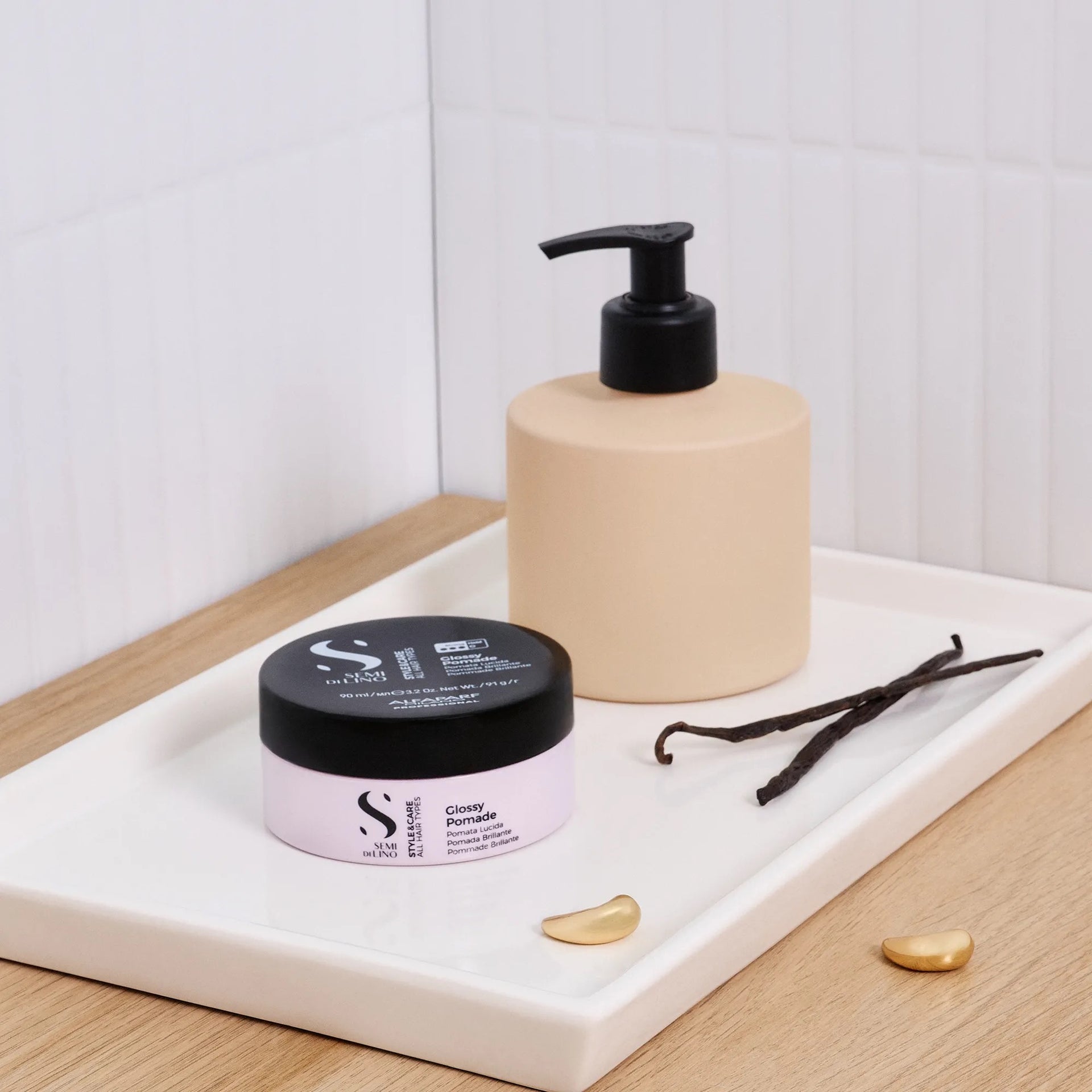 Alfaparf Milano Semi di Lino Styling Glossy Pomade 100ml