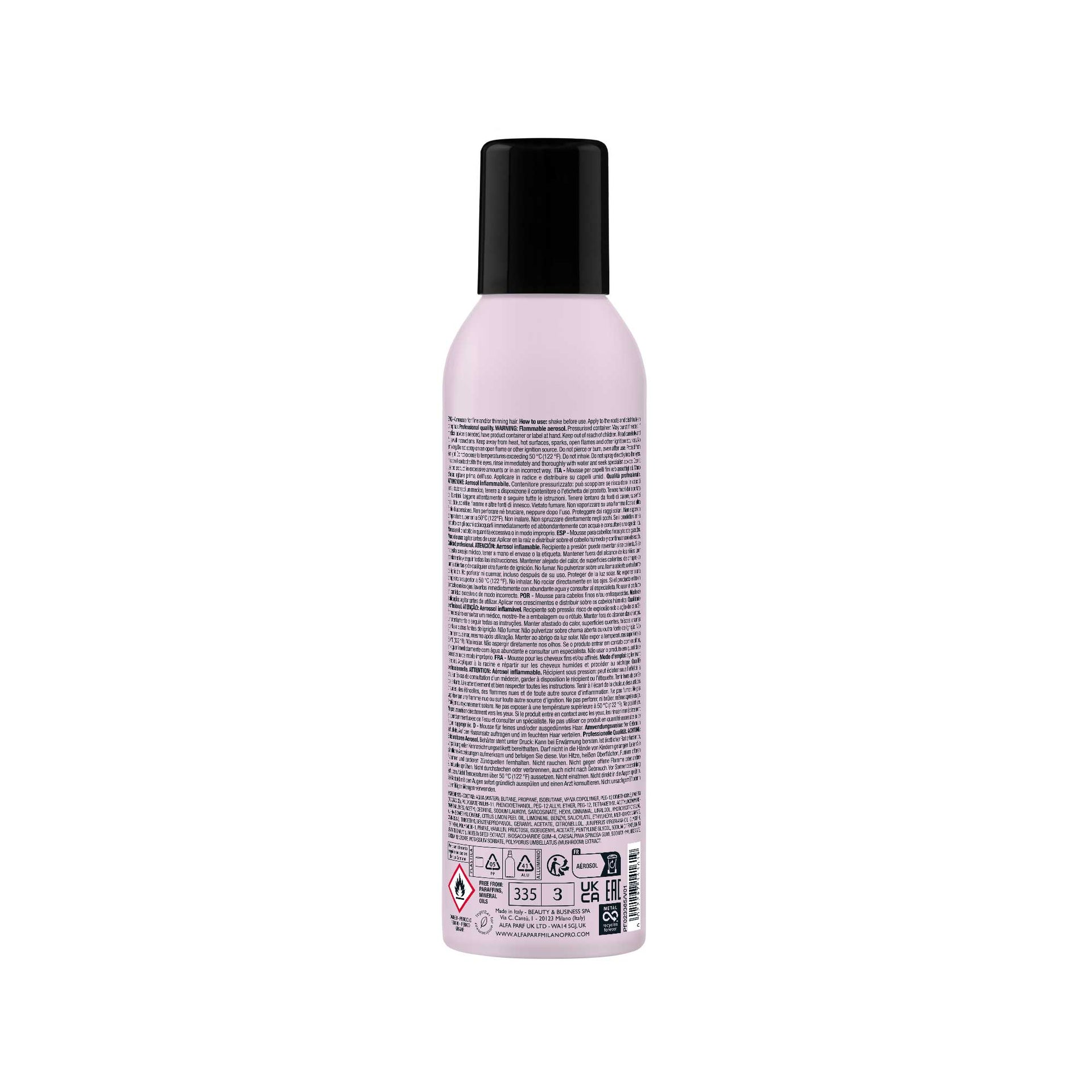 Alfaparf Milano Semi di Lino Mousse Amplificadora 250ml