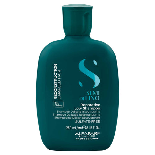 Alfaparf Milano Semi di Lino Reparative Shampoo 250ml tratamiento de reconstrucción profunda para cabello dañado y debilitado