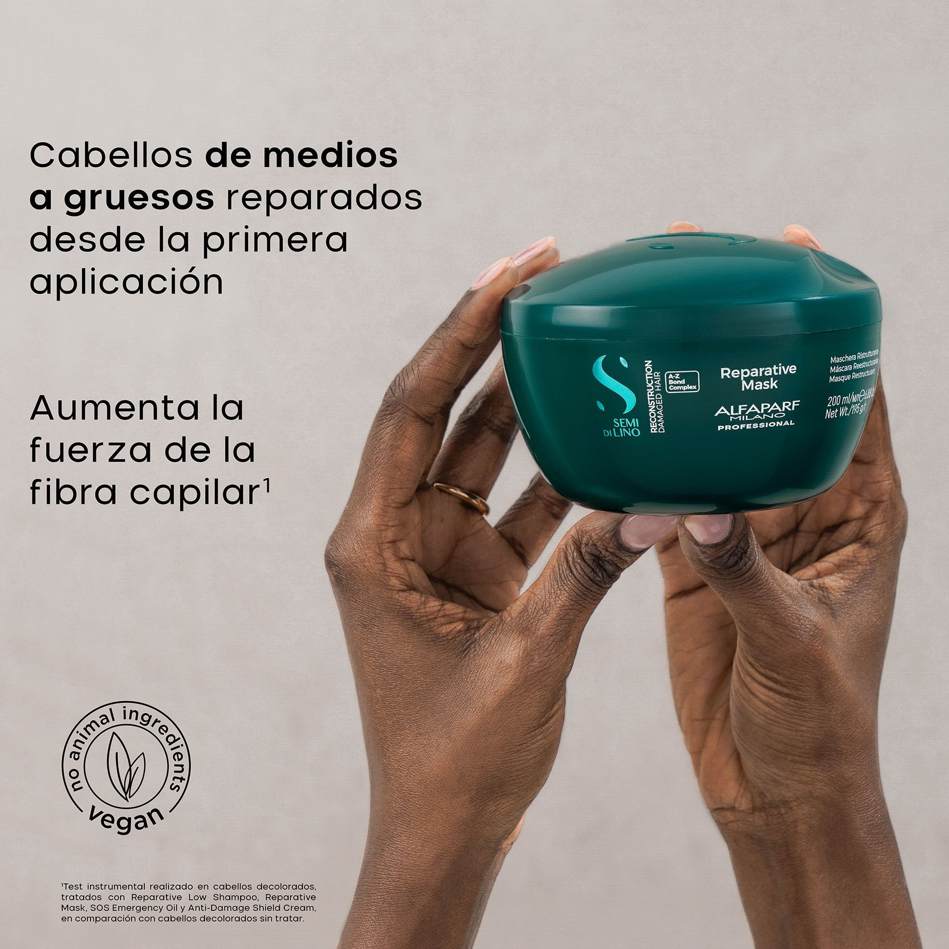 Alfaparf Milano Semi di Lino REPARATIVE MASK Mascarilla Reparadora 200ml